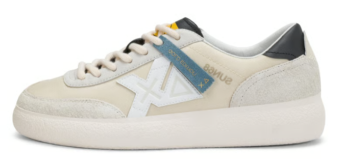 SUN68 SNEAKERS UOMO LUIS NYLON BIANCO
