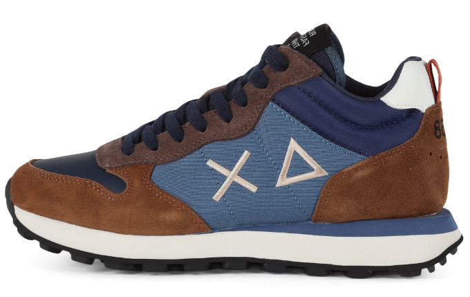 SUN68 SNEAKERS UOMO TOM 2.0 SOLID MID NAVY BLUE