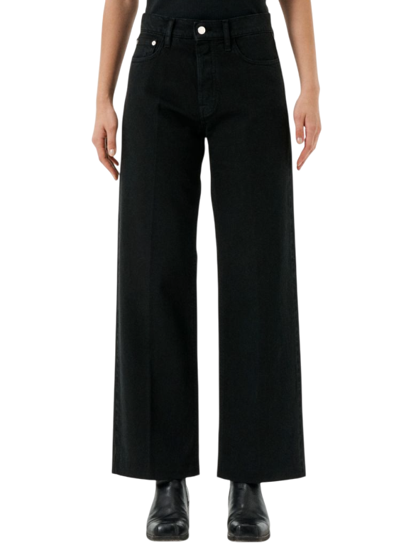 CYCLE JEANS DONNA RIGHT STRAIGHT NERO