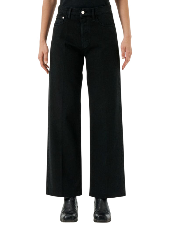 CYCLE JEANS DONNA RIGHT STRAIGHT NERO