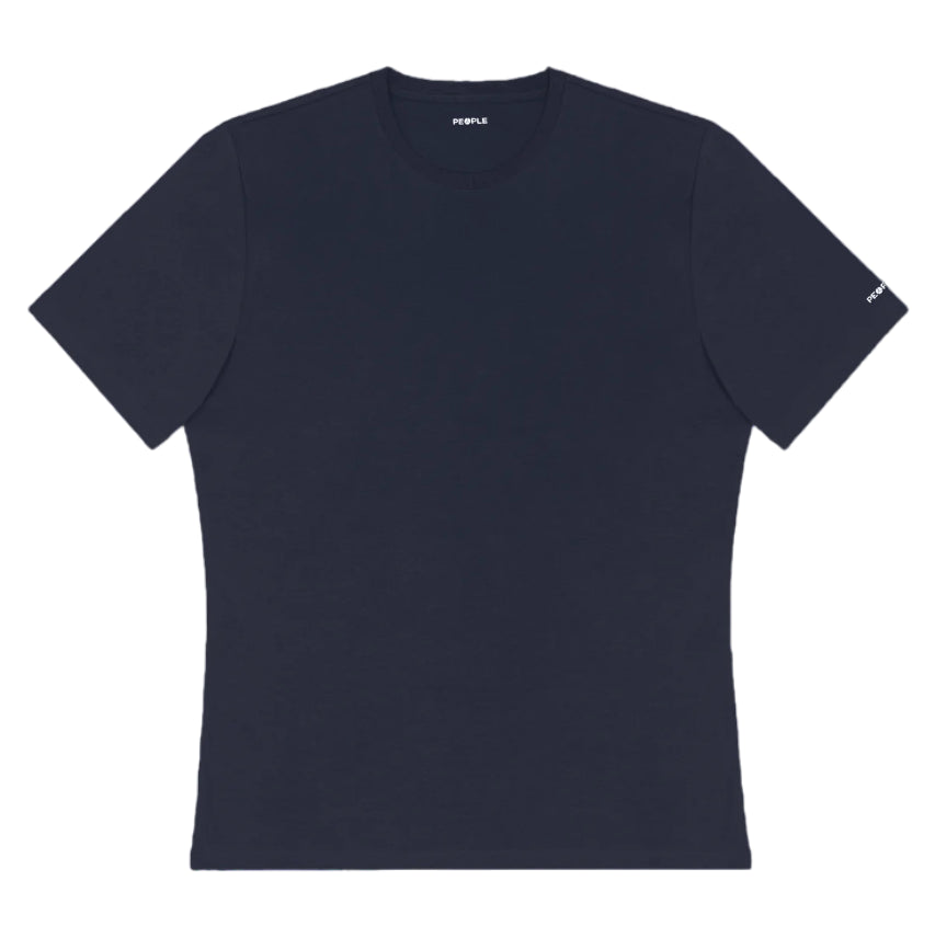 PEOPLE OF SHIBUYA T-SHIRT SHIKO PM444M BLU NAVY