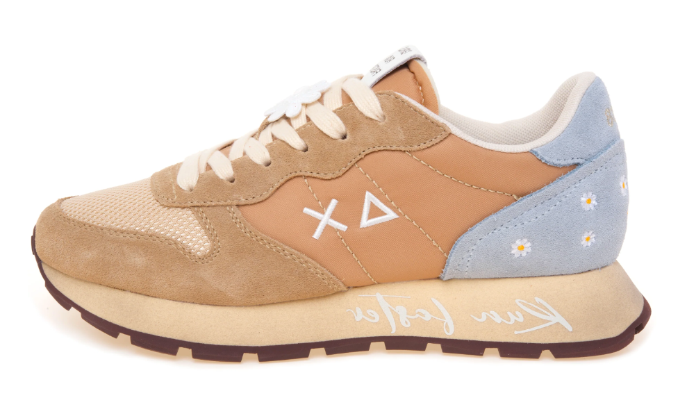 SUN68 SNEAKERS ALLY VINTAGE 16 BEIGE