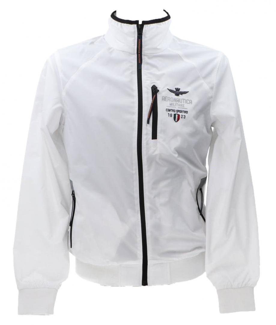 AERONAUTICA MILITARE GIUBBINO SPORTIVO ULTRALEGGERO BIANCO