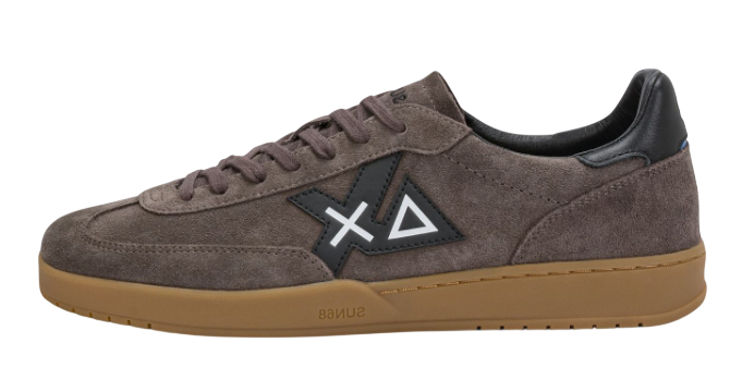 SUN68 SNEAKERS CALIFORNIA SUN SUEDE MARRONE