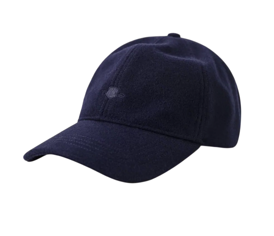 GANT CAPPELLO IN MISTO LANA TONAL SHIELD CLASSIC BLUE