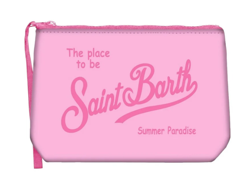MC2 SAINT BARTH POCHETTE ALINE IN SCUBA ROSA 2123