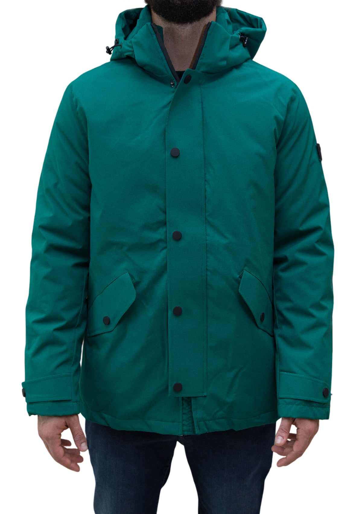 MARK MIDOR GIUBBOTTO MODELLO TRENCH COLORE VERDE