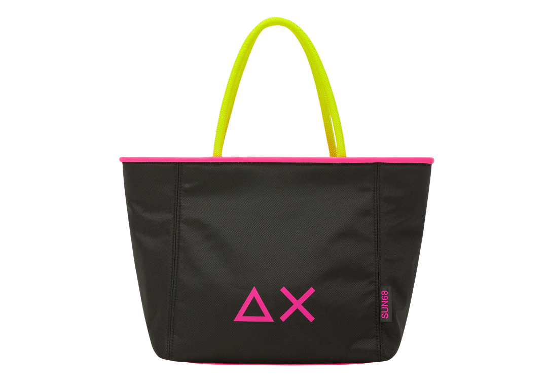 SUN68 BORSA MARE MEDIUM BAG NERO