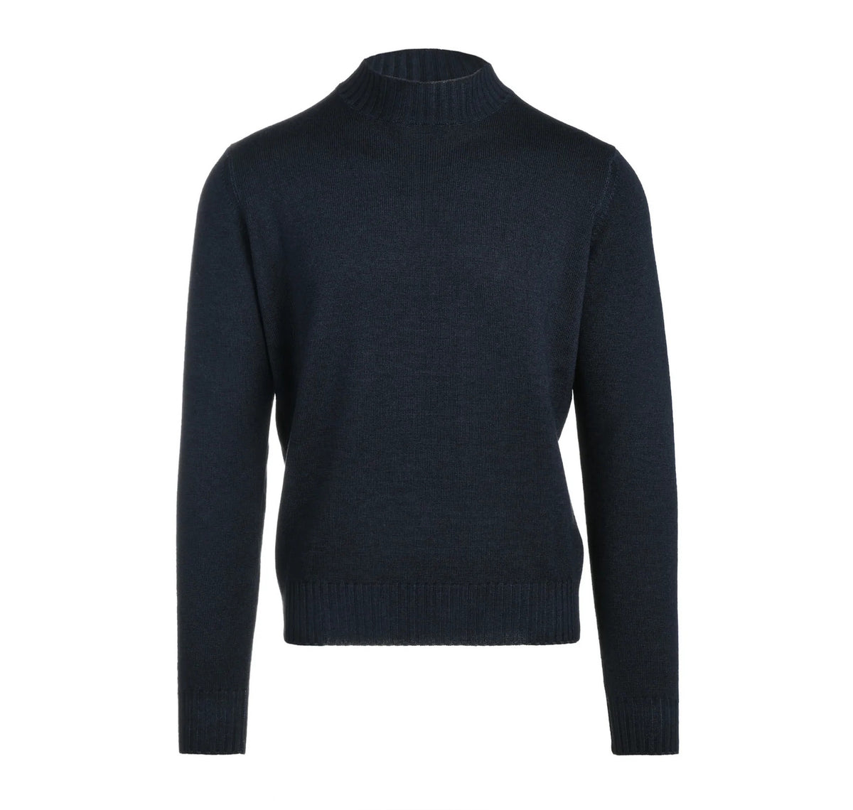FILIPPO DE LAURENTIIS LUPETTO IN LANA EXTRAFINE BLU