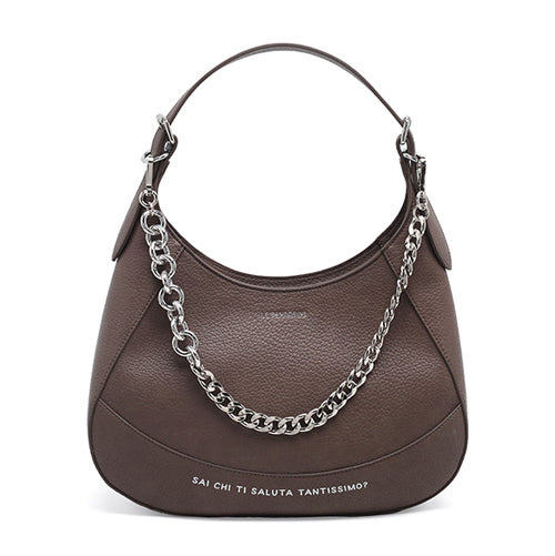 LE PANDORINE BORSA HOBO CHLOE TOBACCO