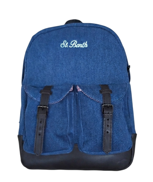 MC2 SAINT BARTH ZAINO CODY EFFETTO DENIM JEANS