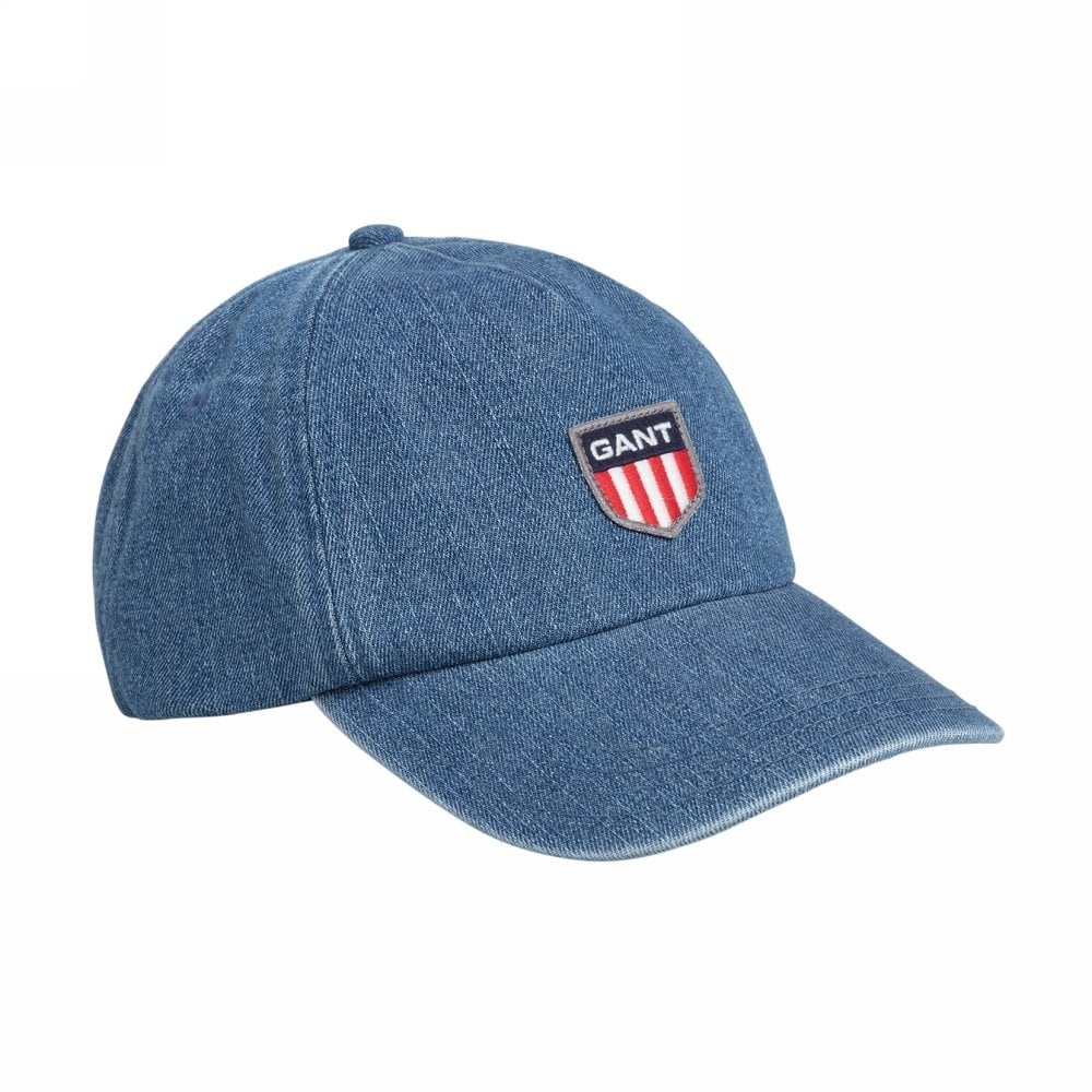 GANT CAPPELLO BASEBALL IN DENIM RETRO SHIELD