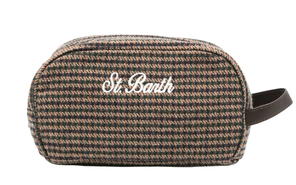 MC2 SAINT BARTH BORSELLO TROUSSE WESTWOOD PIED DE POULE