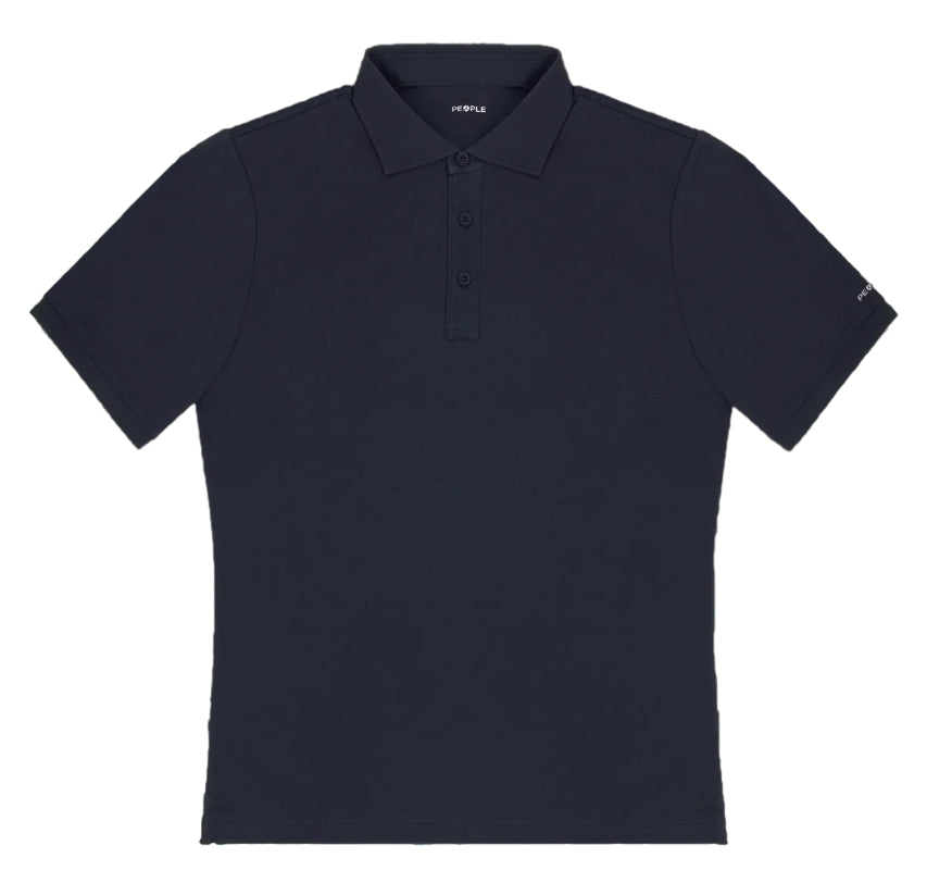 PEOPLE OF SHIBUYA POLO JERSEY MALE BLU NAVY