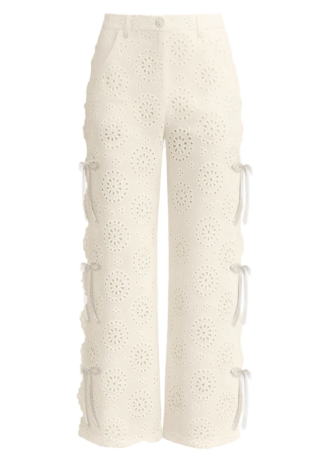 MC2 SAINT BARTH PANTALONE KIBI SANGALLO BIANCO