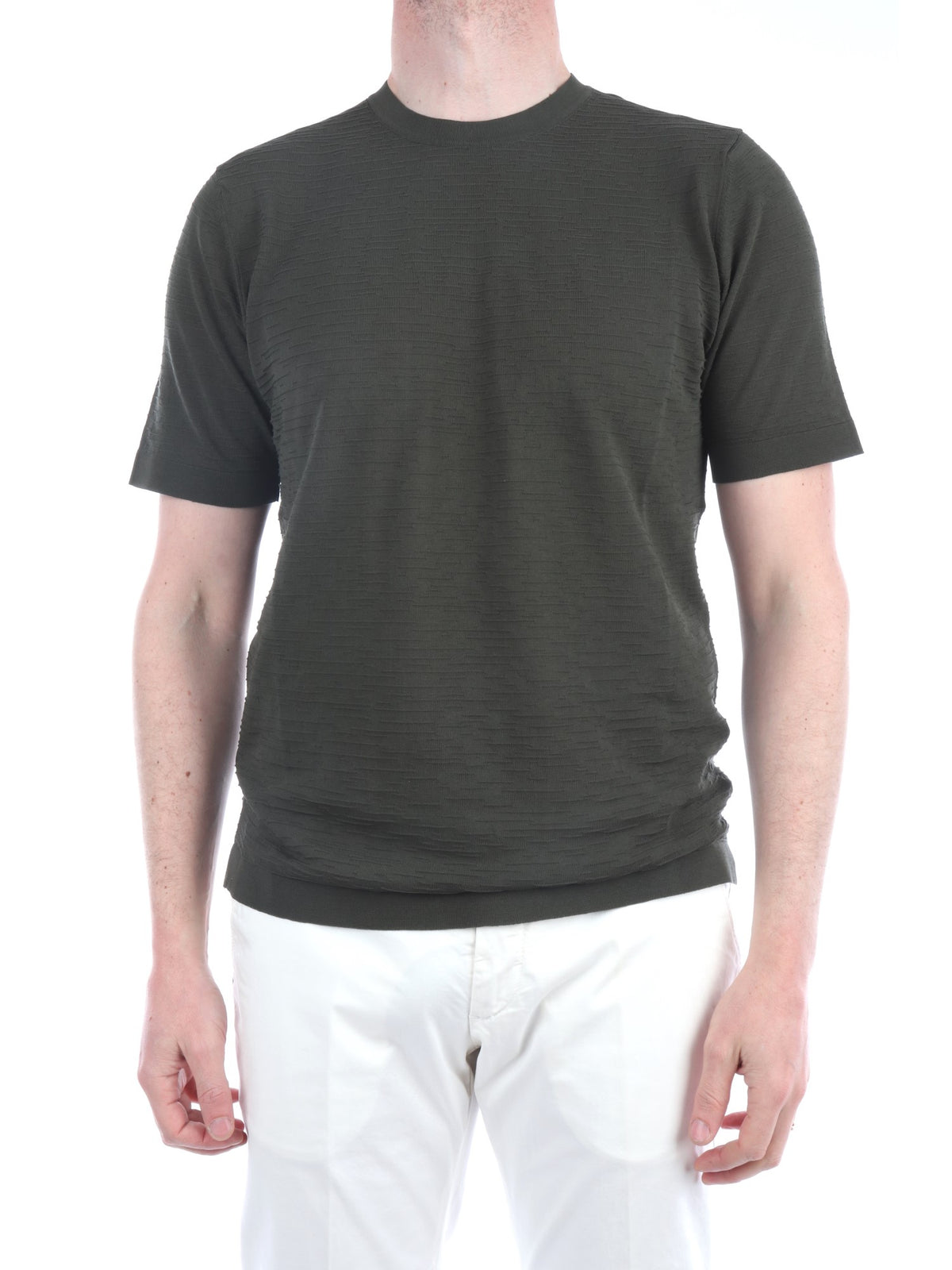 T-SHIRT UOMOVERDE MILITARE