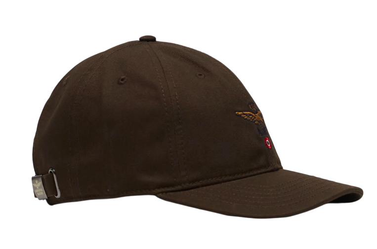 AERONAUTICA MILITARE CAPPELLINO CON AQUILA TURRITA COLORE CASTAGNA