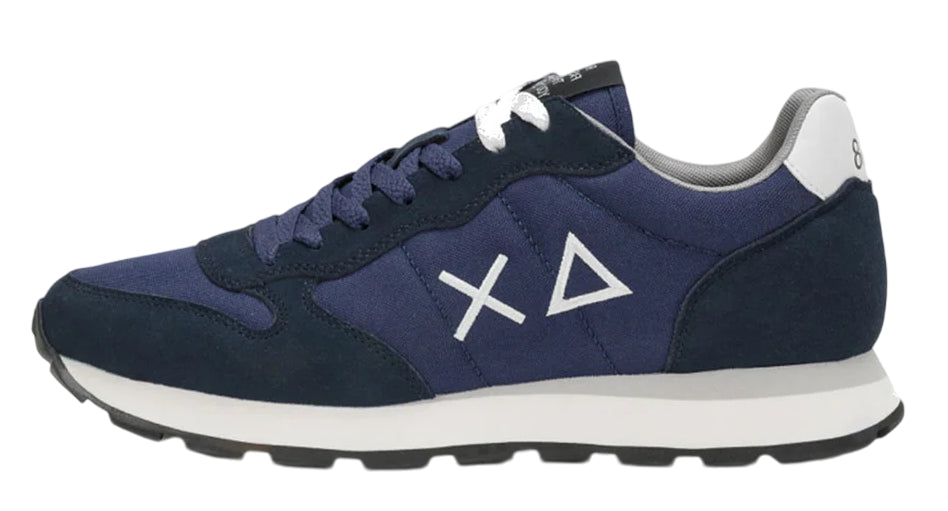 SUN 68 SNEAKERS TOM SOLID NAVY BLUE Z44101