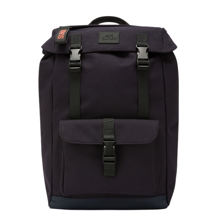 SUN68 ZAINO IN NYLON BLUE NAVY