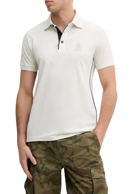 AERONAUTICA MILITARE POLO IN COTONE PO1868P347 COLORE GHIACCIO