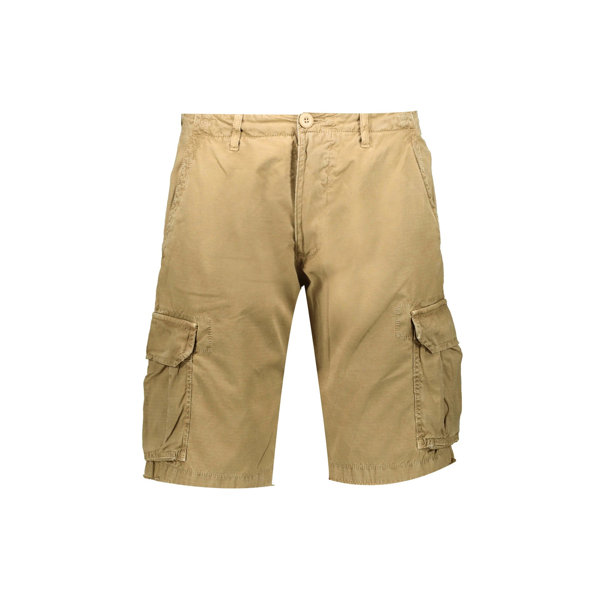 CHESAPEAKE'S BERMUDA IN COTONE BARRAS COLORE SABBIA