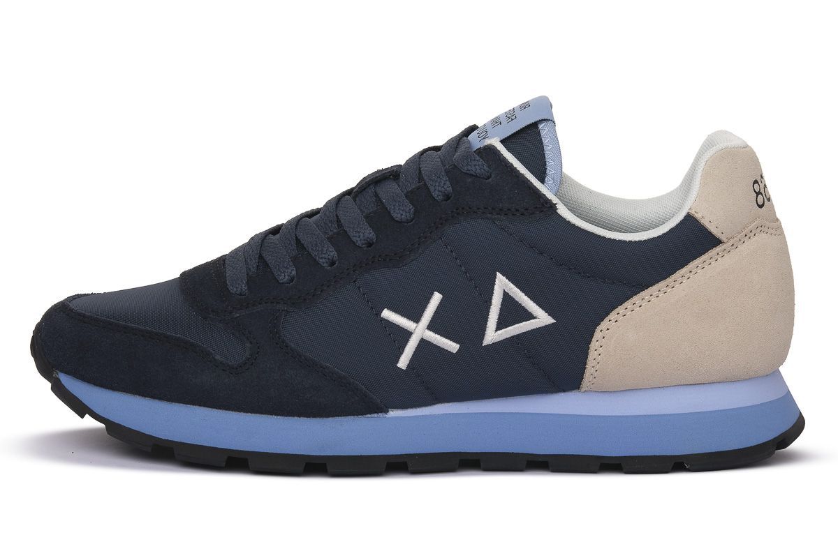 SUN68 SNEAKERS UOMO TOM MULTICOLOR NAVY BLUE