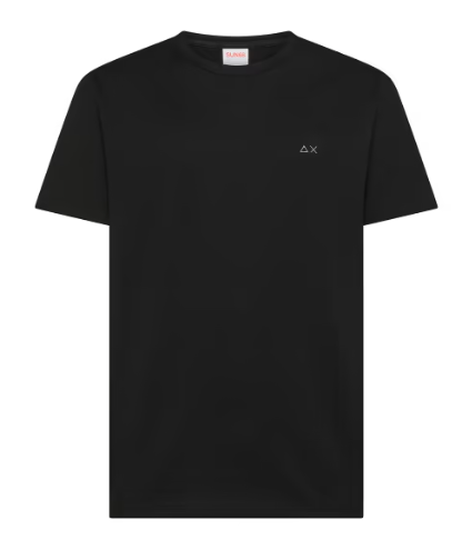 SUN68 UOMO T-SHIRT IN JERSEY DI COTONE NERO 11