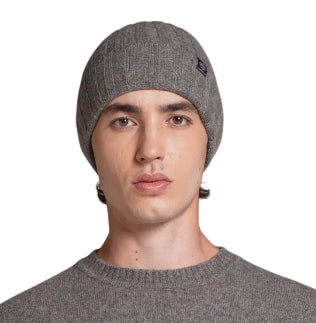 IMPURE BERRETTO LAY HATS IN LAMBSWOOL GREY MELANGE