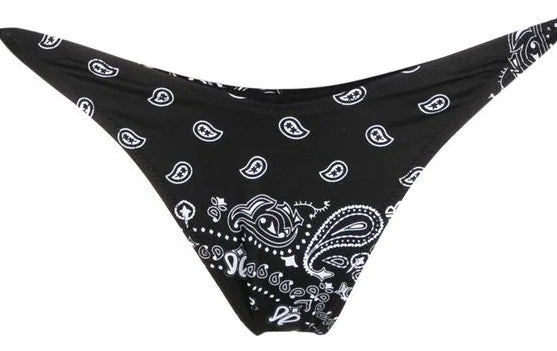 MC2 SAINT BARTH COSTUME SLIP CON STAMPA NAOMI JUMBO FOULARD (BOTTOM)