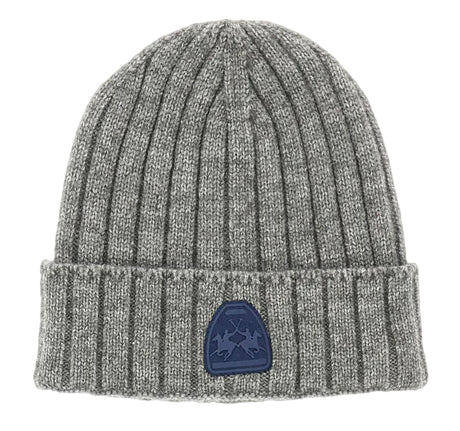 LA MARTINA CAPPELO UOMO BEANIE COLORE GRIGIO
