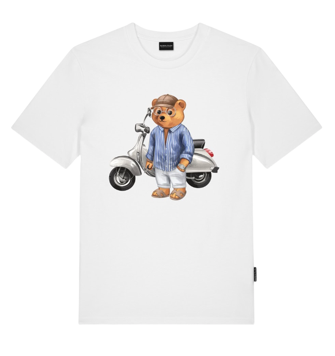 BARON FILOU T-SHIRT FILOU CLXXI. WHITE