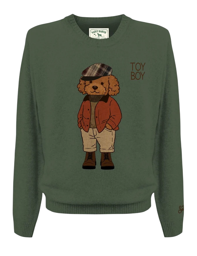 MC2 SAINT BARTH MAGLIONE HERON COUNTRY VERDE MILITARE