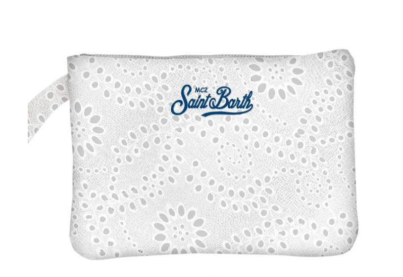 MC2 SAINT BARTH POCHETTE PAREASY SOFT BIANCO