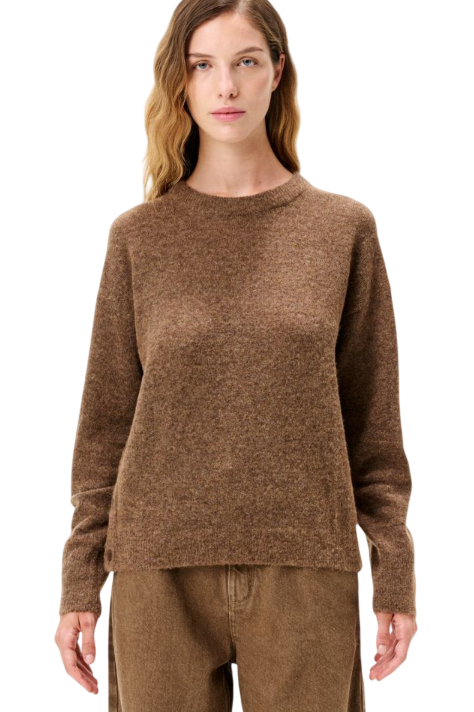 CYCLE MAGLIA EGLE IN MISTO ALPACA VOLPE