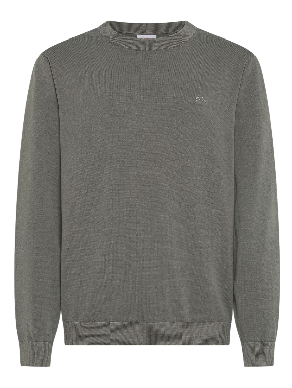 SUN68 MAGLIA UOMO IN COTONE COLORE INCHIOSTRO