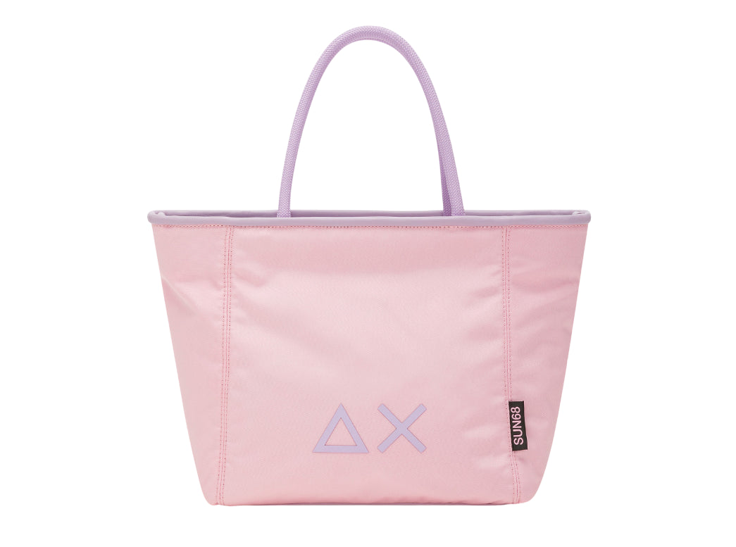 SUN68 BORSA SMALL NYLON BAG ROSA