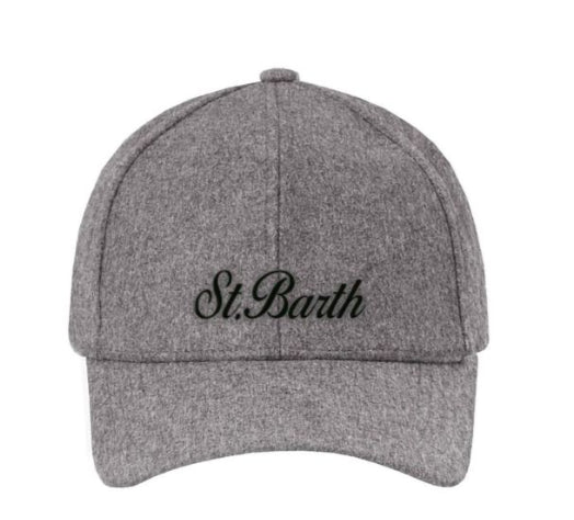 MC2 SAINT BARTH CAPPELLO BASEBALL FELT UOMO GRIGIO