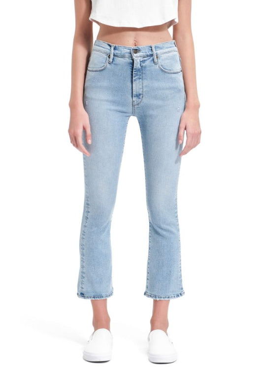 CYCLE DONNA JEANS KATE CROP BOOTCUT ECO BLEACH SKY BLUE